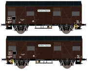 Exact-Train EX20922 - H0 - Gedeckte Güterwagen Provence Express, SNCF, Ep. III